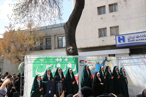 تصاویر/ حماسه دیدنی تبریز در راهپیمایی روز جهانی قدس