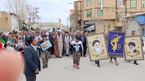 تصاویر/ حماسه دیدنی دندی در راهپیمایی روز جهانی قدس