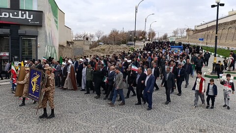 تصاویر/ حماسه دیدنی دندی در راهپیمایی روز جهانی قدس