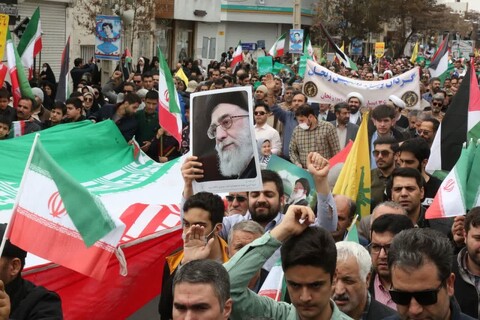 تصاویر/ حماسه دیدنی زنجان در راهپیمایی روز جهانی قدس