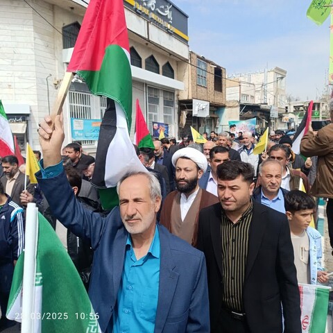 تصاویر/ حماسه دیدنی صائین قلعه در راهپیمایی روز جهانی قدس