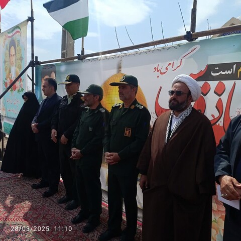 تصاویر/ حماسه دیدنی صائین قلعه در راهپیمایی روز جهانی قدس