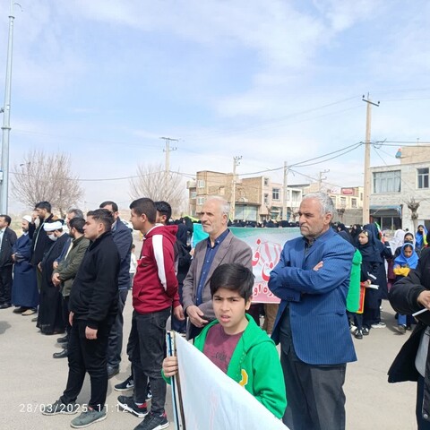 تصاویر/ حماسه دیدنی صائین قلعه در راهپیمایی روز جهانی قدس