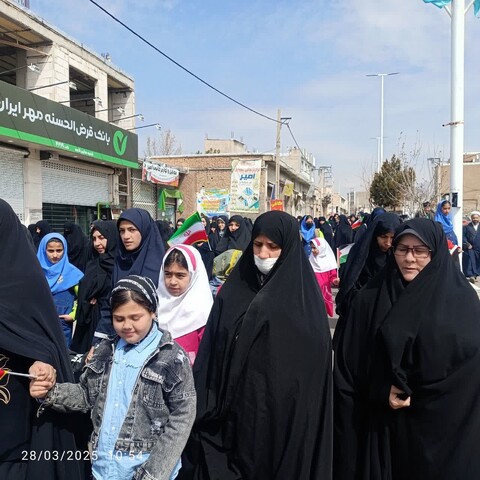 تصاویر/ حماسه دیدنی صائین قلعه در راهپیمایی روز جهانی قدس