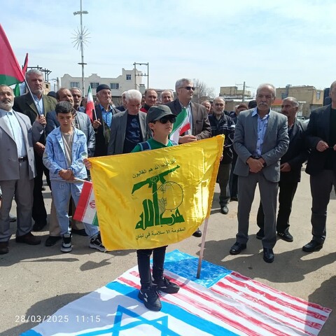 تصاویر/ حماسه دیدنی صائین قلعه در راهپیمایی روز جهانی قدس