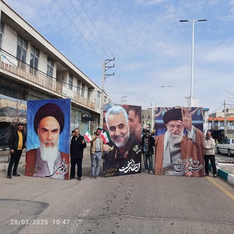 تصاویر/ حماسه دیدنی صائین قلعه در راهپیمایی روز جهانی قدس