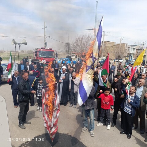 تصاویر/ حماسه دیدنی صائین قلعه در راهپیمایی روز جهانی قدس