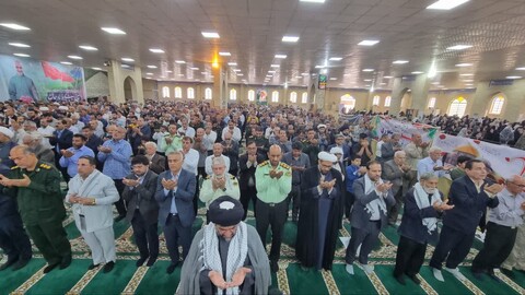 نماز جمعه گناوه به روایت تصویر