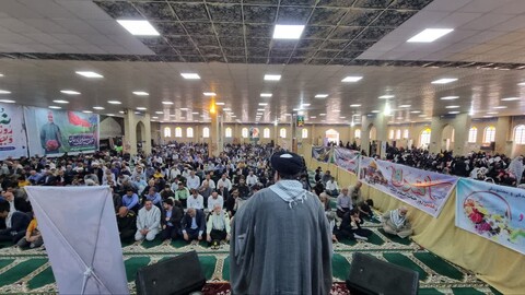 نماز جمعه گناوه به روایت تصویر