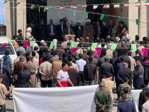 تصاویر/ راهپیمایی روز جهانی قدس در شهرستان میرآباد