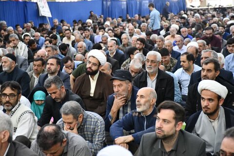 تصاویر/  آئین عبادی سیاسی نماز جمعه خوی