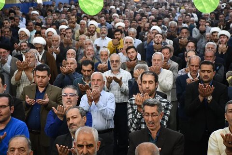 تصاویر/  آئین عبادی سیاسی نماز جمعه خوی