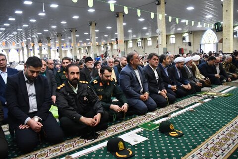 تصاویر/  آئین عبادی سیاسی نماز جمعه خوی