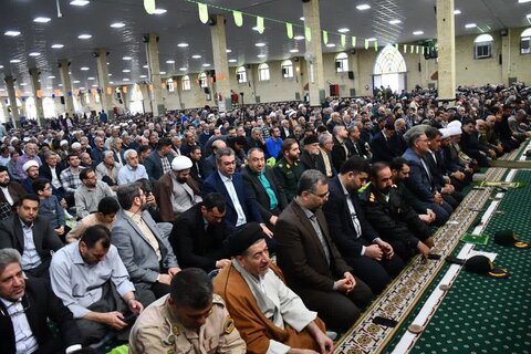 تصاویر/  آئین عبادی سیاسی نماز جمعه خوی