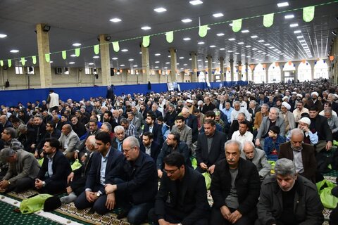 تصاویر/  آئین عبادی سیاسی نماز جمعه خوی