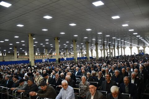 تصاویر/  آئین عبادی سیاسی نماز جمعه خوی