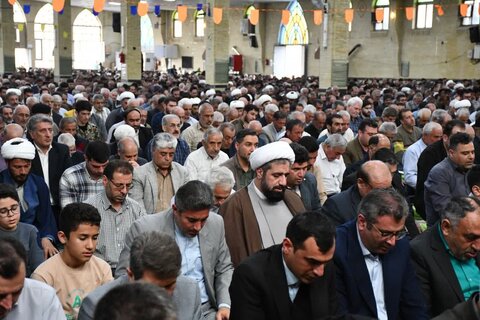 تصاویر/  آئین عبادی سیاسی نماز جمعه خوی