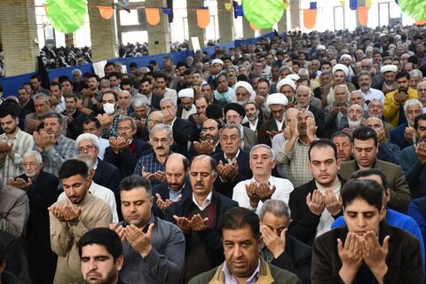 تصاویر/  آئین عبادی سیاسی نماز جمعه خوی