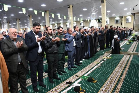 تصاویر/  آئین عبادی سیاسی نماز جمعه خوی