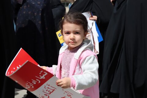 تصاویر/ راهپیمایی  روز جهانی قدس در نوشین شهر