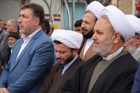 تصاویر/ راهپیمایی  روز جهانی قدس در نوشین شهر