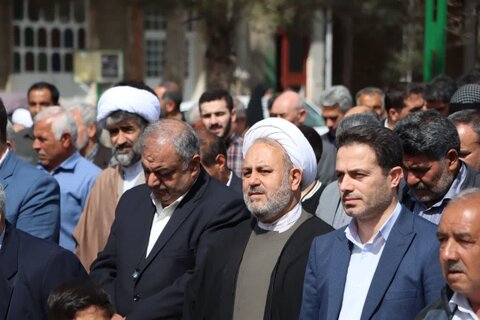 تصاویر/ راهپیمایی  روز جهانی قدس در نوشین شهر