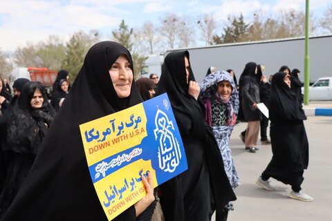 تصاویر/ راهپیمایی  روز جهانی قدس در نوشین شهر