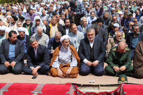 تصاویر/ نماز عبادی سیاسی جمعه اصفهان در روز قدس