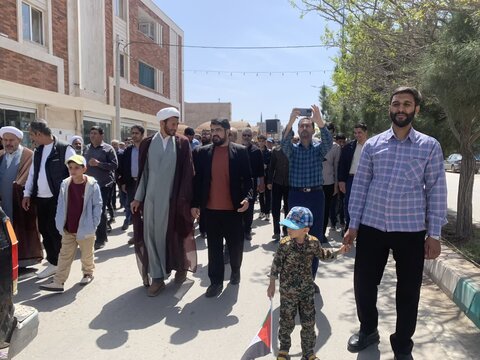 تصاویر/ راهپیمایی و نمازجمعه روز قدس در شهر اختیارآباد