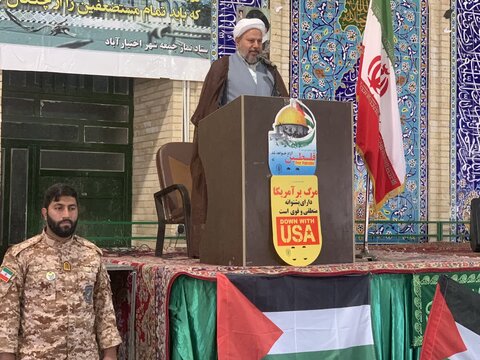 تصاویر/ راهپیمایی و نمازجمعه روز قدس در شهر اختیارآباد