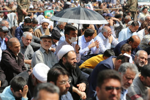 تصاویر/ نماز عبادی سیاسی جمعه اصفهان در روز قدس