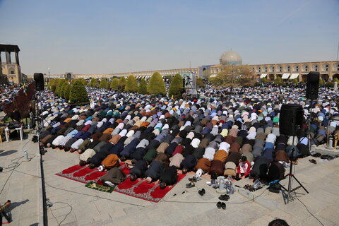 تصاویر/ نماز عبادی سیاسی جمعه اصفهان در روز قدس