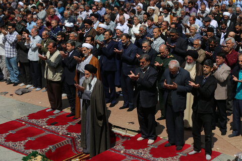 تصاویر/ نماز عبادی سیاسی جمعه اصفهان در روز قدس