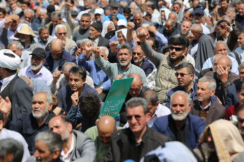 تصاویر/ نماز عبادی سیاسی جمعه اصفهان در روز قدس