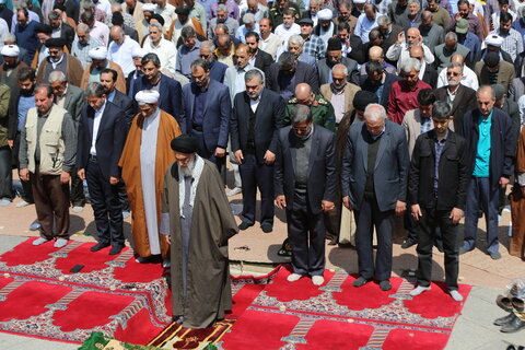 تصاویر/ نماز عبادی سیاسی جمعه اصفهان در روز قدس
