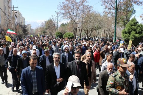 تصاویر راهپیمایی روز جهانی قدس در بروجرد