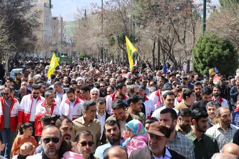 تصاویر راهپیمایی روز جهانی قدس در بروجرد