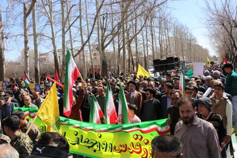 تصاویر راهپیمایی روز جهانی قدس در بروجرد