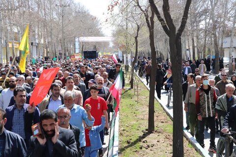 تصاویر راهپیمایی روز جهانی قدس در بروجرد