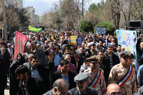 تصاویر راهپیمایی روز جهانی قدس در بروجرد