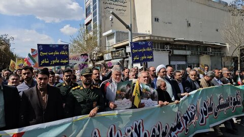 تصاویر/ راهپیمایی روز جهانی قدس در نقده