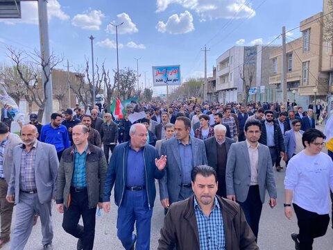 تصاویر/ راهپیمایی روز جهانی قدس در نقده