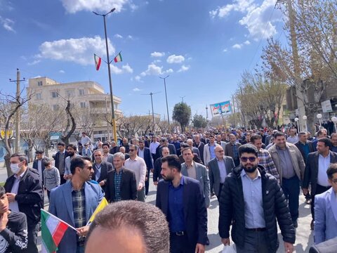 تصاویر/ راهپیمایی روز جهانی قدس در نقده