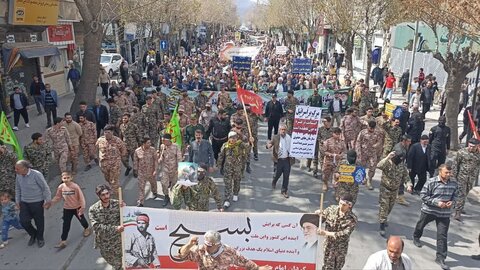 تصاویر/ راهپیمایی روز جهانی قدس در نقده