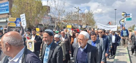 تصاویر/ راهپیمایی روز جهانی قدس در نقده