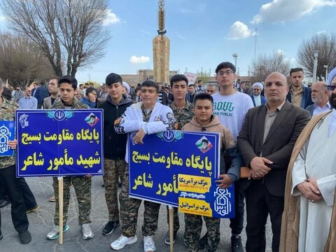 تصاویر/ راهپیمایی روز جهانی قدس در نقده