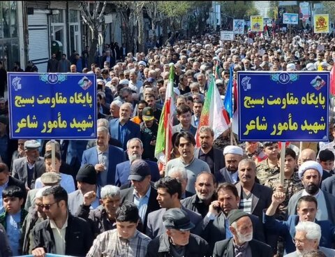 تصاویر/ راهپیمایی روز جهانی قدس در نقده