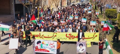 تصاویر/ راهپیمایی روز جهانی قدس در شهر کشاورز