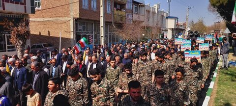 تصاویر/ راهپیمایی روز جهانی قدس در شهر کشاورز