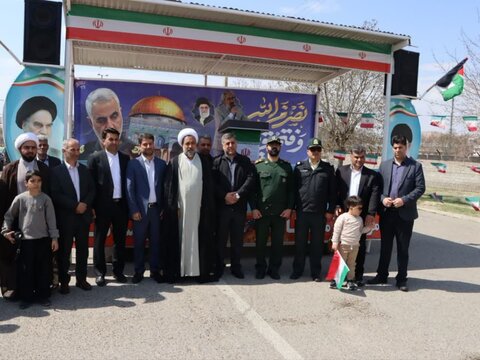 تصاویر/ راهپیمایی روز جهانی قدس در شهر کشاورز